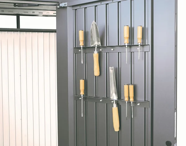 Castorama 2 Supports De Petits Outils Pour Abri De Jardin Biohort AvantGarde, HighLine Et Panorama remise en ligne 1