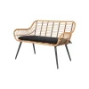 Castorama Banc De Jardin GoodHome Apolima Effet Rotin Marron Réductions 5