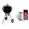 Castorama Barbecue Charbon De Bois Weber Kettle 57 Cm + Kit Cheminée à prix réduits 7
