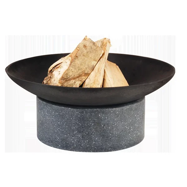boutiqued en ligne Castorama Brasero D’extérieur Rond Avec Support En Granite ø59 X H. 67 Cm 1