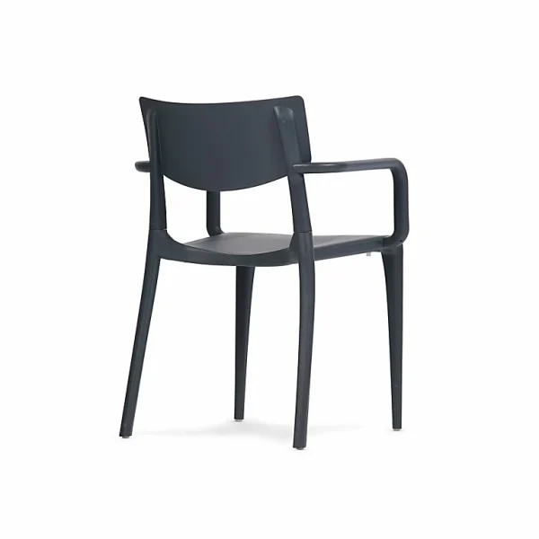 Castorama Chaise De Jardin Avec Accoudoir Town H. 80 Cm Anthracite Promotio de vente 1