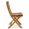 Castorama Chaise De Jardin En Acacia Denia Pliante soldes de Noël 5