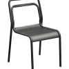 marque pas cher en ligne Castorama Chaise De Jardin En Aluminium Proloisirs Eos Graphite 7