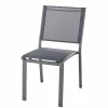 Castorama Chaise De Jardin En Métal Et Toile GoodHome Batz Ebony magasin en ligne france 5