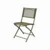 Castorama Chaise De Jardin En Métal Et Toile GoodHome Saba Kaki en ligne 7