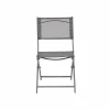 site en ligne Castorama Chaise De Jardin En Métal Saba Gris Anthracite Pliante 7