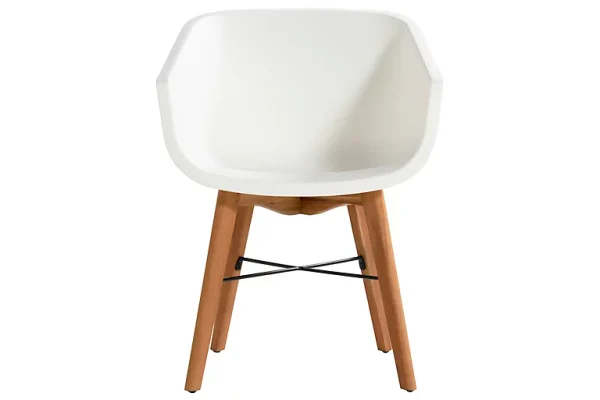 Castorama Chaise De Jardin En Résine Amalia Blanche (lot De 2) ﻿soldes 1