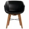 Castorama Chaise De Jardin En Résine Amalia Noire (lot De 2) De super promotions disponibles 7