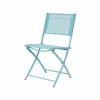 luxe soldes Castorama Chaise De Jardin Saba Bleu Clair 5