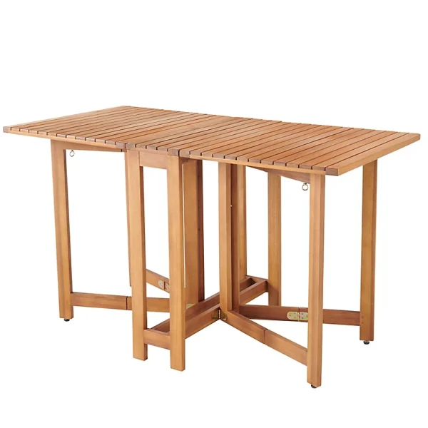 bas prix Castorama Console De Jardin En Acacia GoodHome Virginia 26/133 X 63 Cm 1
