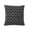 marque pas cher Castorama Coussin Chevron Blooma Denia Noir Et Blanc 45 X 45 Cm 5