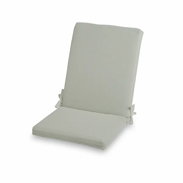 boutique paris Castorama Coussin De Chaise / Fauteuil Aqua Blanc 92 X 45 Cm 1