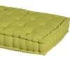 excellents soldes Castorama Coussin Palette Vert Pomme L.120 X L.60 X Ep.15 Cm 5