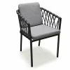 mode pas cher Castorama Fauteuil Alu Et Cordage Pilat DCB Garden 5