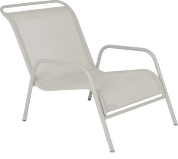 Top ventes Castorama Fauteuil Bas De Jardin En Métal Fermob Coolside Argile 1