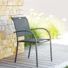vente chaude Castorama Fauteuil Cuba Anthracite Graphite 7
