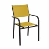 Castorama Fauteuil De Jardin Duca Graphite Moutarde achat pas cher 5