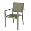 Castorama Fauteuil De Jardin En Métal Et Toile GoodHome Batz Kaki Paris 7