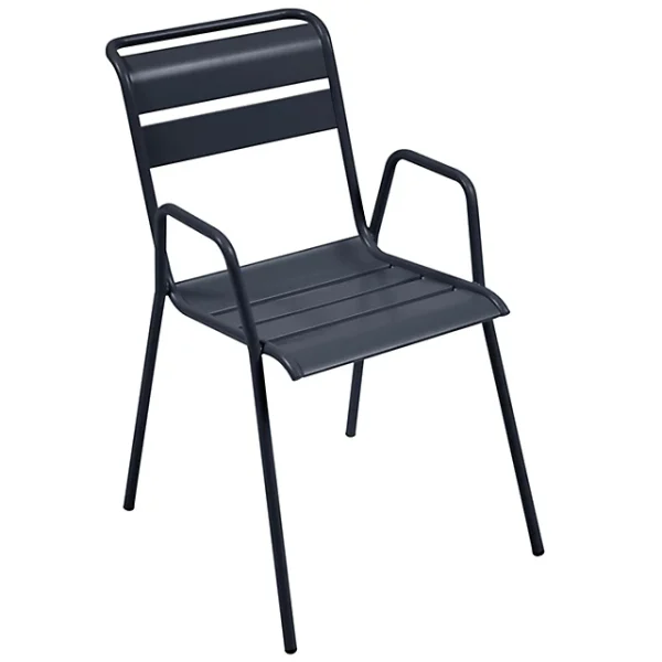 Castorama Fauteuil De Jardin En Métal Monceau Carbone grande marque pas cher 1
