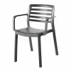 De super promotions disponibles Castorama Fauteuil De Jardin Wind Gris Foncé 7