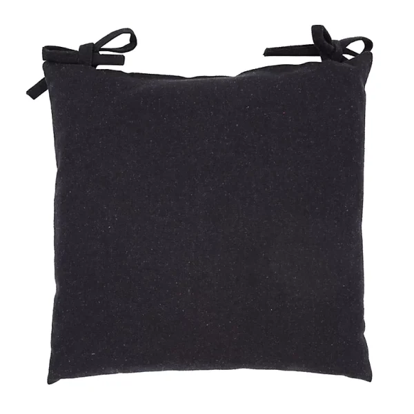 magasin Castorama Galette De Chaise Coktail L.40 X L.40 Cm Noir 1