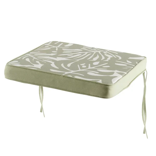 Les achats en ligne Castorama Galette De Chaise GoodHome Tiga Green Tea 40 X 40 Cm 1