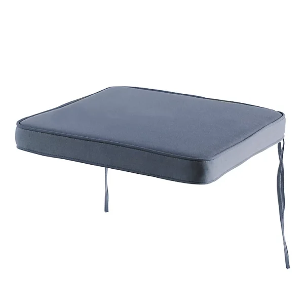 boutique paris Castorama Galette De Chaise GoodHome Tiga Gris 40 X 40 Cm 1