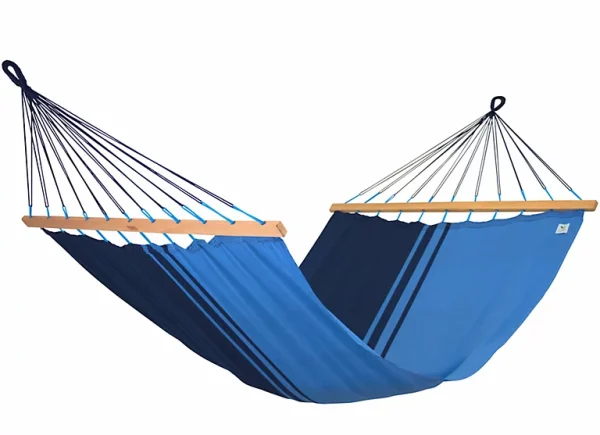 Meilleur Service Castorama Hamac Kouple Jobek L. 350 Cm X L. 140 Cm Bleu 1