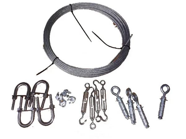 le grand escompte Castorama Kit Anti-tempête Pour Abri Composite Green Outside 1