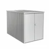 Castorama MiniGarage Métal Biohort 203 X 122 X H.145 Cm Argent Métallique Dernières Nouveautés 7