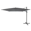 pas cher marque Castorama Parasol Déporté GoodHome Menorca Gris 300 X 300 Cm 7
