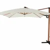 Réductions Castorama Parasol Déporté GoodHome Naya Peyote 300 X 300 Cm 5