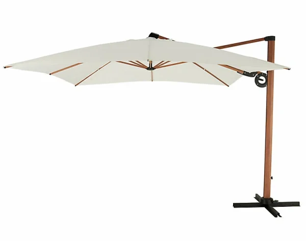 Réductions Castorama Parasol Déporté GoodHome Naya Peyote 300 X 300 Cm 1