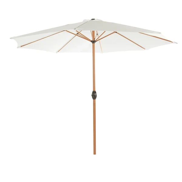 Castorama Parasol GoodHome Capraia Blanc ø300 Cm soldes luxe 1