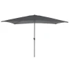 Nouvelle Collection Castorama Parasol GoodHome Carambole Gris 200 X 300 Cm 7