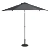 Castorama Parasol GoodHome Carambole Gris ø270 Cm Prestation Et Rapide 7