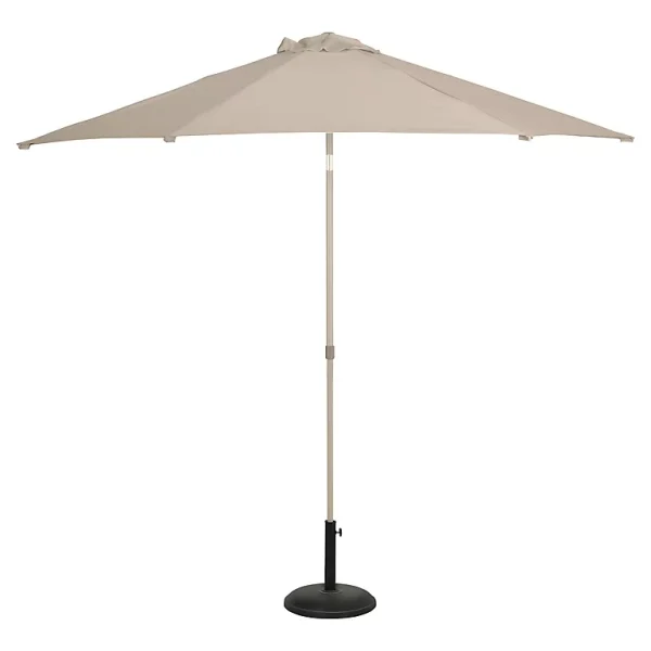luxe soldes Castorama Parasol GoodHome Carambole Peyote ø270 Cm 1