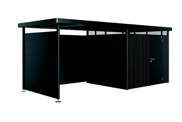 Castorama Paroi Latérale Pour Auvant Taille S Et Taille L Biohort En Métal Coloris Gris Foncé Métallique Pour Abris De Jardin Série HighLine H2 soldes en ligne 1