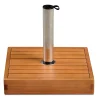en france Castorama Pied De Parasol Bois Aland 5