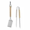 solde en ligne Castorama Pince Et Spatule Manches En Bois Pour Barbecue Blooma 5