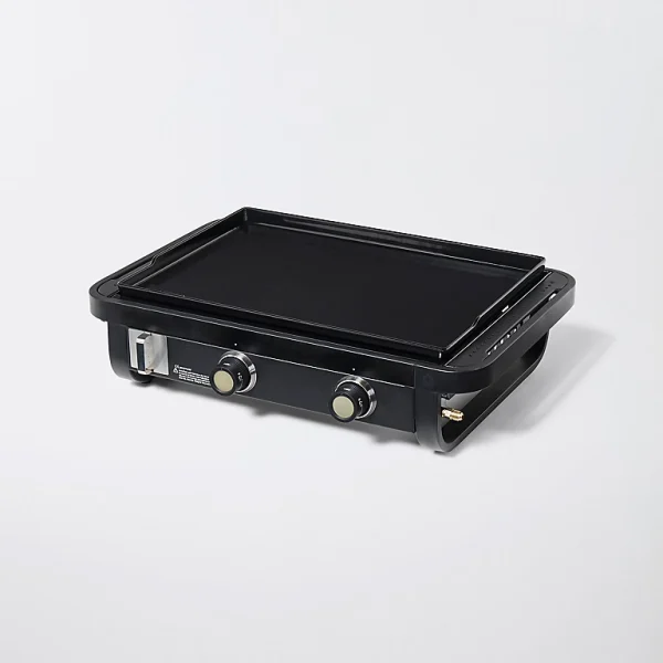 prix de gros Castorama Plancha Au Gaz Rockwell GoodHome 2 Brûleurs 1