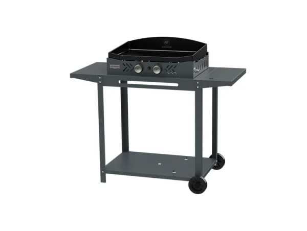 Castorama Plancha Gaz Sur Chariot Le Marquier shopping pas cher 1