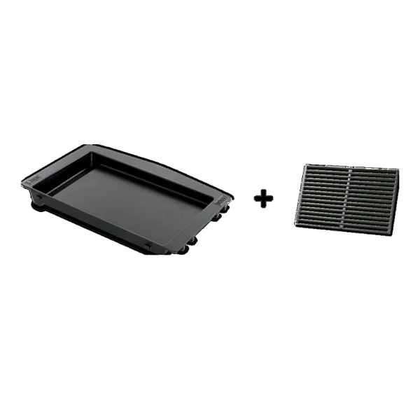 boutiqued pas cher Castorama Plancha + Grille Pour Barbecue Weber Genesis 1