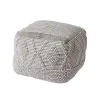 Castorama Pouf Blooma Rural 50 X 50 X 40 Cm Bleu/gris à prix d'occasion 7