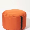 Meilleur Prix Garanti Castorama Pouf Rond Polyester Ø 27 X 48 Cm Paprika 5