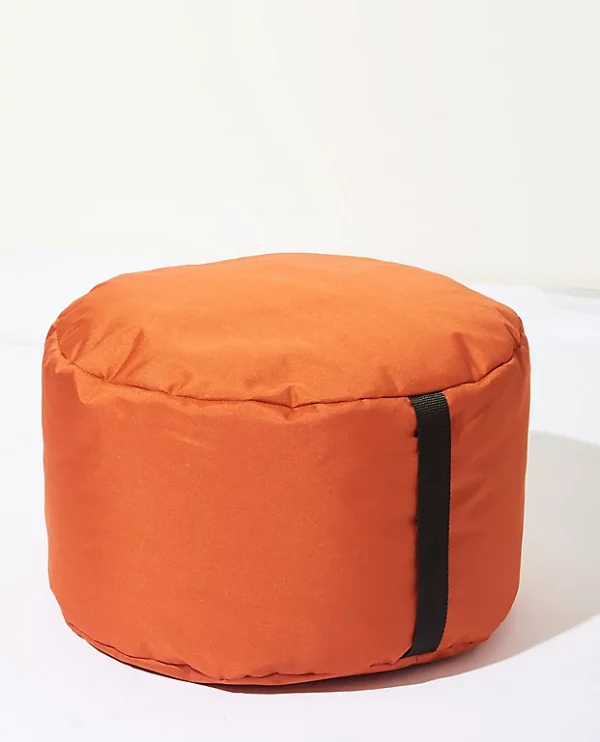 Meilleur Prix Garanti Castorama Pouf Rond Polyester Ø 27 X 48 Cm Paprika 1