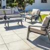 Castorama Salon De Jardin Bas Ibiza Aluminium Anthracite DCB Garden 5 Personnes garantis authentique 5