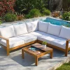 Castorama Salon De Jardin Bas Majorque Aluminium Effet Bois DCB Garden 5 Personnes magasin 7