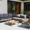 Castorama Salon De Jardin Bas Nagano Aluminium Et Teck DCB Garden 5 Personnes mode pas chere 5