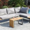 Castorama Salon De Jardin Bas Tokyo Aluminium Anthracite DCB Garden 4 Personnes Paris 5